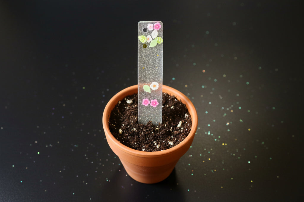 Glitter Resin Plant Stake